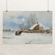 Постер Зима, Васильковский Сергей, A3 28×42 см (id6900) - изображение 1