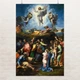 Постер Преображение Господне, Рафаэль, Raphael Santi, The Transfiguration, A3 42×28 см (id6954) - изображение 1