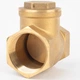 Обратный лепестковый клапан 1 1/4" (DN32) латунный SD242 - изображение 2