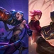 Интерьерная картина Аркейн: Лига Легенд, Джинкс, Ві, Jinx, VI, League Of Legends, Arcane, 28×42 см (id6907) - изображение 4