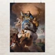 Постер Святой, XVIII ст, христианская живопись, A3 41×30 см (id6943) - изображение 1