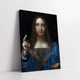Інтер'єрна картина Спаситель світу, Леонардо да Вінчі, Leonardo da Vinci, Salvator Mundi, релігійний декор, 42×30 см (id6946) - зображення 2