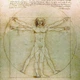 Інтер'єрна картина Вітрувіанська людина, Леонардо да Вінчі, Leonardo da Vinci, Vitruvian Man, 42×30 см (id6952) - зображення 4