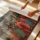 Постер Чудо с динарием, Мазаччо, Masaccio, The Tribute Money, A3 21×42 см (id6975) - изображение 3