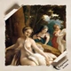Постер Леда и лебедь, Антонио да Корреджо, Antonio da Correggio, Leda and the Swan, A3 30×37 см (id6968) - изображение 4