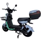 Велосипед з електромотором SPARK BOOST 14" 72V/1200W/25Ah сірий з бірюзовим - зображення 2