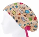 Медицинская шапочка женская HeadwearUniverse универсальная принт Кошки мышки - изображение 3