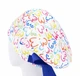 Медична шапочка жіноча HeadwearUniverse універсальна принт Різнокольорові груди - зображення 2