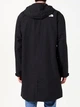 Чоловіча довга куртка плащ The North Face Nukabira Long Shell Jacket Black NF0A8A0GJK3 чорна - S - зображення 2