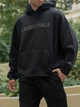 Худи Essentials Fear Of God в черном цвете (M). - изображение 9