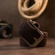 Текстильный ремень мужской классика 100х4 см Vintage 20519 Коричневый - изображение 6