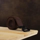 Ремень мужской текстильный Vintage 20338 Коричневый - изображение 6
