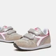 Дитячі кросівки Diadora для дівчинки сірі на липучках розмір 33 - изображение 4