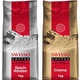 Набір кави в зернах Swisso Crema + Swisso Reich Rösten 100% Arabica, 2×1 кг - зображення 1
