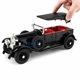 Машинка Rolls-Royce Phantom 1926 ретро модель металлическая со светом фар и звуком 16 см Черный (8058545) - изображение 2