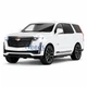 Машинка Cadillac Escalade 20 см металева модель іграшкова зі світлом фар і звуком Білий (4760856) - зображення 7