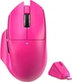 Ультралегка ігрова миша ATTACK SHARK V6 з RGB док-станцією ,PAW3311, 25000 DPI 2,4G+Bluetooth Рожева/Berry Red - зображення 2
