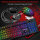 Игровой комплект Gaming Combo 4-in-1 T-Wolf TF-400 черный, Геймерский набор клавиатура, мышь 57964/9 - изображение 3