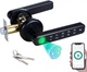 Умный замок с отпечатком пальца и сенсорным экраном | Bluetooth-замок с управлением через приложение - изображение 1