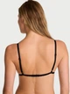 Комплект белья Victoria's Secret бралетт триангл и трусики тонг 1159863209 (Черный M) - изображение 3