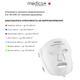 LED маска для лица MEDICA+ LEDMask 8X 7 цветов с 108 LED светодиодами (Japan) - изображение 9