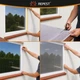 Москітна сітка для вікон на липучці Repest на 150 x 130 см захист від комах, можливість підрізування (27405) - зображення 6