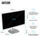 Моноблок Artline 23.8 Business M61 FHD IPS/Intel N95/16GB/240 SSD/Intel Graphics/W11P/White (M61v34Win) - изображение 9