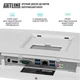 Моноблок Artline 23.8 Business M61 FHD IPS/Intel N95/16GB/240 SSD/Intel Graphics/W11P/White (M61v34Win) - изображение 5