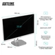 Моноблок Artline 23.8 Home G43 FullHD IPS/Intel U5-225/16GB/480 SSD/Intel HD/DOS/White (G43WHITEv61) - зображення 6
