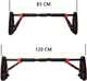 Турник раздвижной Cornix Elite+ 85-120 см Black/Red (XR-0294) - изображение 10