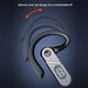 Беспроводная гарнитура STFMHEZ Bluetooth, одноушная гарнитура с костной проводимостью Черный - изображение 2