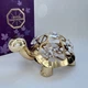 Фігурка з камінням Swarovski Черепаха 7 см 1602286 - зображення 1
