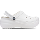 Зимові сабо на високій платформі Crocs Classic Platform Lined Clog 38-39 р 24.3-24.8 см Білі 207938 M6/W8 White - зображення 1