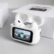 Бездротові навушники AirPods Pro 2 з дисплеєм, ANC шумопоглинання, Bluetooth 5.3, сенсорний кейс, White - зображення 5