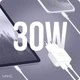 Мережевий зарядний пристрій Make 30W GaN3 Ultra Slim Type-C PD3.0 + USB QC4.0 White (MCW-3022GWH) - зображення 2