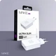Сетевое зарядное устройство Make 65W GaN3 Ultra Slim x2Type-C PD3.0 White (MCW-6521GWH) - изображение 9