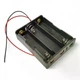 Батарейный отсек 3x 18650 с проводами для Arduino, ESP32, LED, DIY - изображение 1