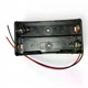Батарейный отсек 2x 18650 с проводами для Arduino, ESP32, LED, DIY - изображение 3