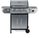 Газовий гриль Berdsen BBQChef BD-896 чавунна решітка з кришкою 4+1 конфорки (5903890633684) - зображення 1