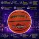 Баскетбольный мяч PRO FIBALL №7 PU - ламинированный, 580-600 г, MS3426 - изображение 8