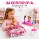 Меблі для ляльки до 30 см, лялькова спальня — ліжко, трюмо, стілець, набір меблів Sweet Dream, арт. 2814 - зображення 6