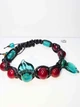 Браслет шамбала " Мелитопольская черешня " ISTA Lampwork Sh 8 - изображение 7