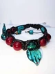 Браслет шамбала " Мелитопольская черешня " ISTA Lampwork Sh 8 - изображение 11