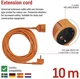 Сетевой удлинитель Emos P01210R 1 розетка 10 м 1.5 мм² - изображение 4
