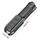 Фонарик ультрафиолетовый D25Z, 365nm, 3 режима ABS (130*35mm) на аккумуляторе, с зарядкой по MicroUSB, Black - изображение 2