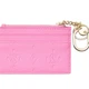 Візитниця Victoria's Secret Classic Card Case Keychain Pink Foyard Рожева в смужку - зображення 2