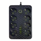 Мережевий фільтр-подовжувач 2528 з заземленням, 3 м, 8 розеток + 4 USB + Type-C (0259/МК) - зображення 2