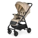 Дитяча прогулянкова коляска-книжка Bambi M 6317 LITE Beige алюмінієва рама, ремені безпеки - зображення 1