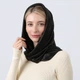 Хустка жіноча LuckyLOOK Пени 100х100 см Чорний (006-864) (2000000006864) - изображение 5