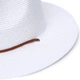 Капелюх федора чоловічий LuckyLOOK АМОРЕТ One Size Білий (087-704) - зображення 3